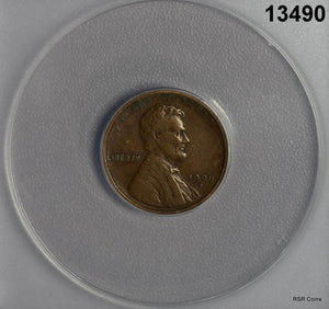 1909 S VDB LINCOLN CENT ANACS CERTIFIED VF30 CORRODED VERY MINOR! #13490