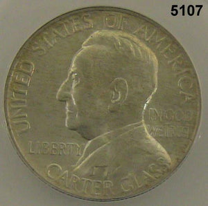 1936 LYNCHBURG COMMEMORATIVE SILVER HALF DOLLAR ANACS CERTIFIED MS66 #5107