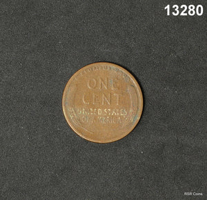 1910 S LINCOLN CENT VG #13280