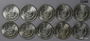 1886 P MORGAN SILVER DOLLAR ORIGINAL CHOICE GEM BU ROLL 20 FLASHY COINS! #13289