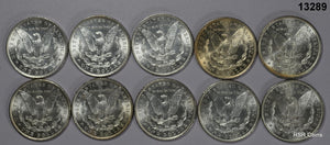 1886 P MORGAN SILVER DOLLAR ORIGINAL CHOICE GEM BU ROLL 20 FLASHY COINS! #13289