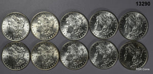 1886 P MORGAN SILVER DOLLAR ORIGINAL CHOICE GEM BU ROLL 20 FLASHY COINS! #13290