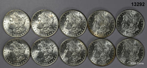 1886 P MORGAN SILVER DOLLAR ORIGINAL CHOICE GEM BU ROLL 20 FLASHY COINS! #13292
