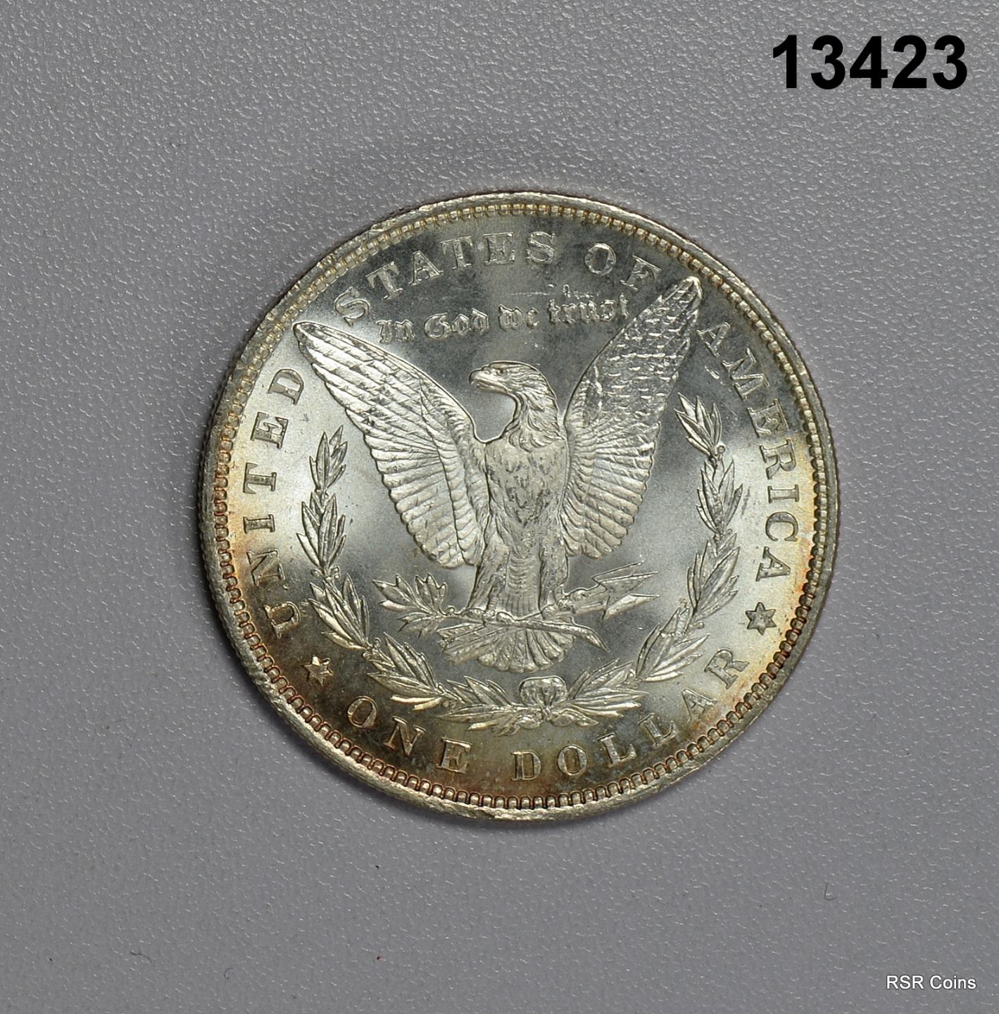 1896 MORGAN SILVER DOLLAR CHOICE ORIGINAL BU COIN! #13423