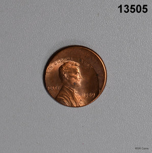 1989 35% OFF CENTER LINCOLN CENT BU!! #13505
