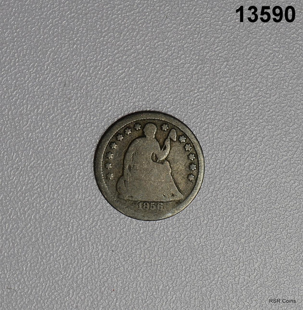 1856 HALF DIME GOOD AG! #13590