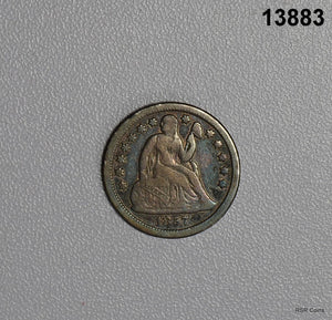 1857 SEATED LIBERTY DIME XF! #13883