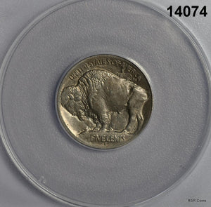 1913 S VAR. 1 BUFFALO NICKEL ANACS CERTIFIED AU55 FLASHY! #14074