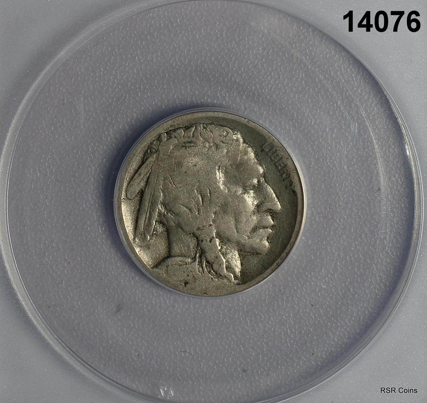 1918 D BUFFALO NICKEL ANACS CERTIFIED GOOD 6 #14076