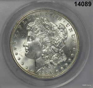 1886 MORGAN SILVER DOLLAR ANACS CERTIFIED MS63! #14089