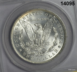 1886 MORGAN SILVER DOLLAR ANACS CERTIFIED MS63! #14095