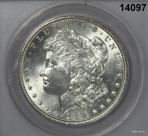 1886 MORGAN SILVER DOLLAR ANACS CERTIFIED MS63! #14097