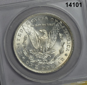 1886 MORGAN SILVER DOLLAR ANACS CERTIFIED MS63! #14101