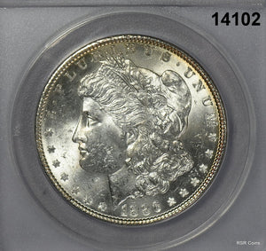 1886 MORGAN SILVER DOLLAR ANACS CERTIFIED MS63! #14102