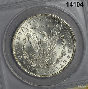 1886 MORGAN SILVER DOLLAR ANACS CERTIFIED MS63! #14104