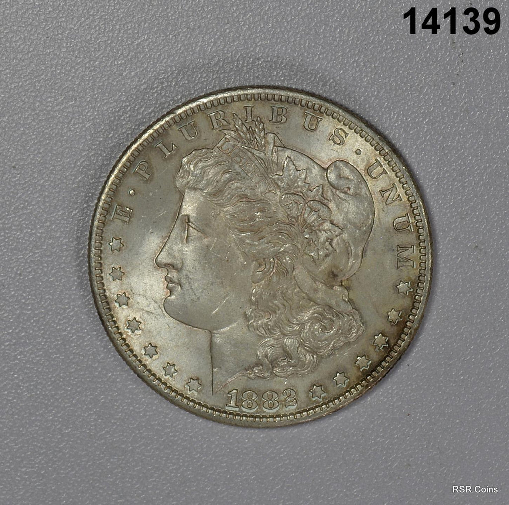 1882 S MORGAN SILVER DOLLAR BU!! #14139