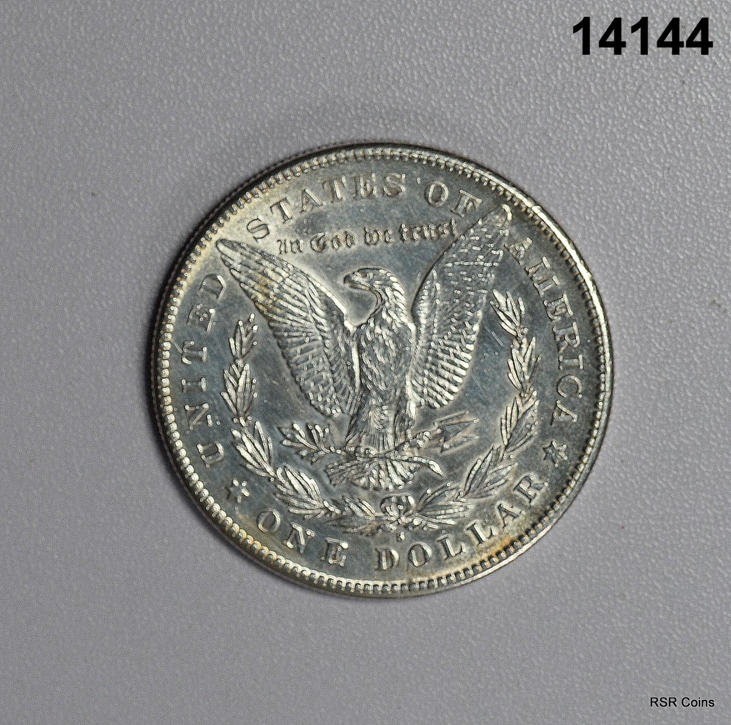 1878 S MORGAN SILVER DOLLAR BU! NICE! 1ST YEAR OF ISSUE! #14144