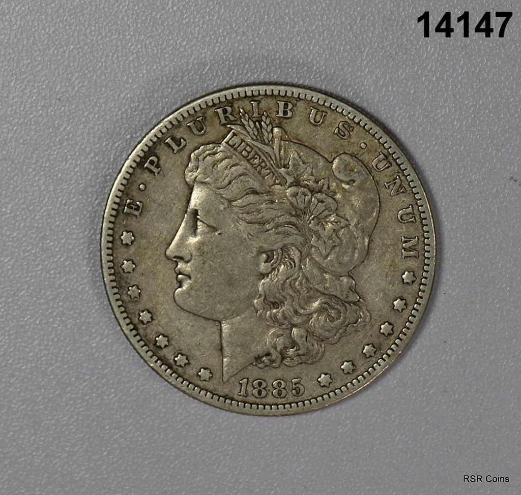 1885 S MORGAN SILVER DOLLAR XF BETTER DATE! #14147