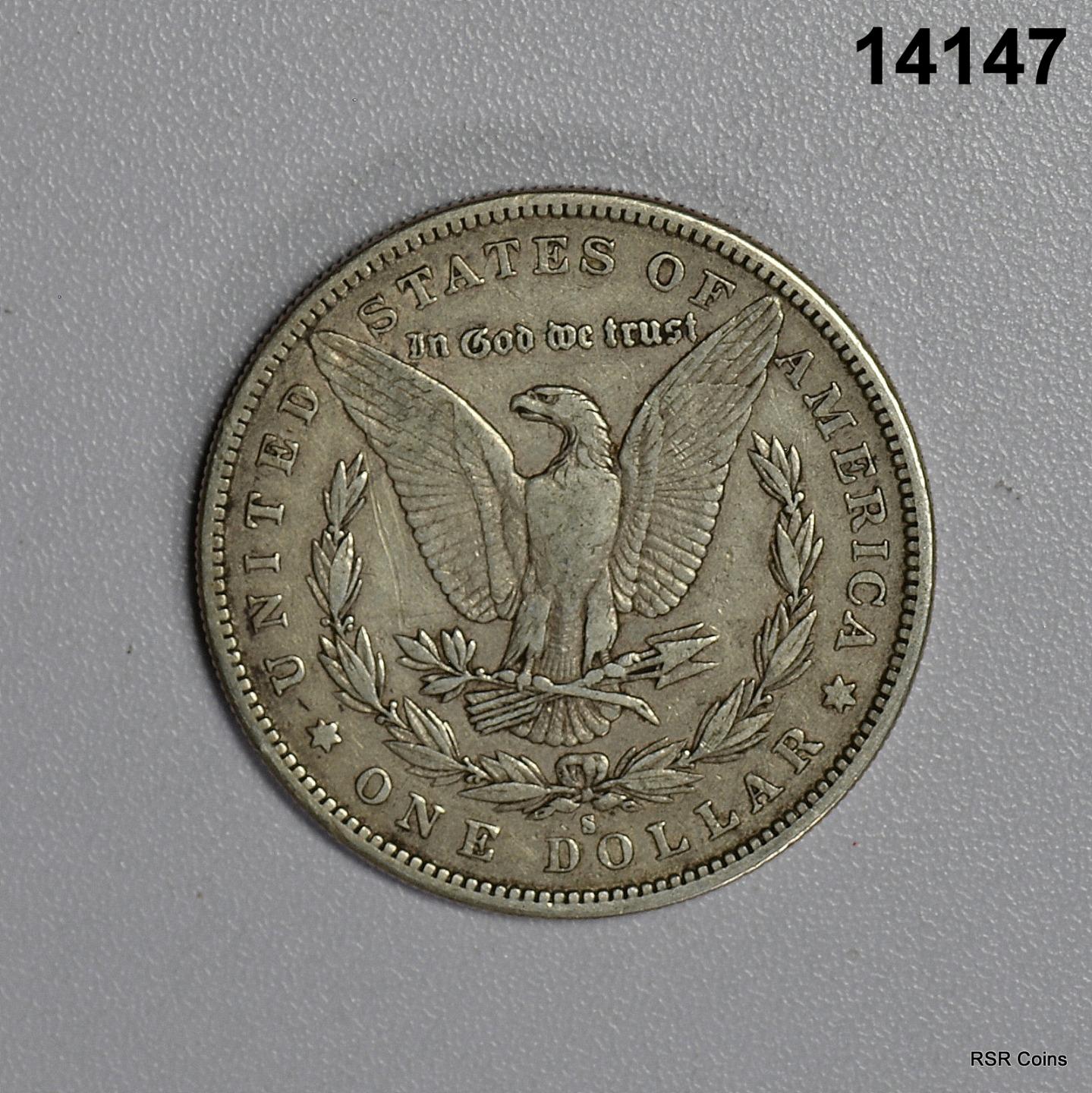 1885 S MORGAN SILVER DOLLAR XF BETTER DATE! #14147