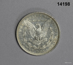 1890 S MORGAN SILVER DOLLAR AU+ DETAILS BETTER DATE! #14198