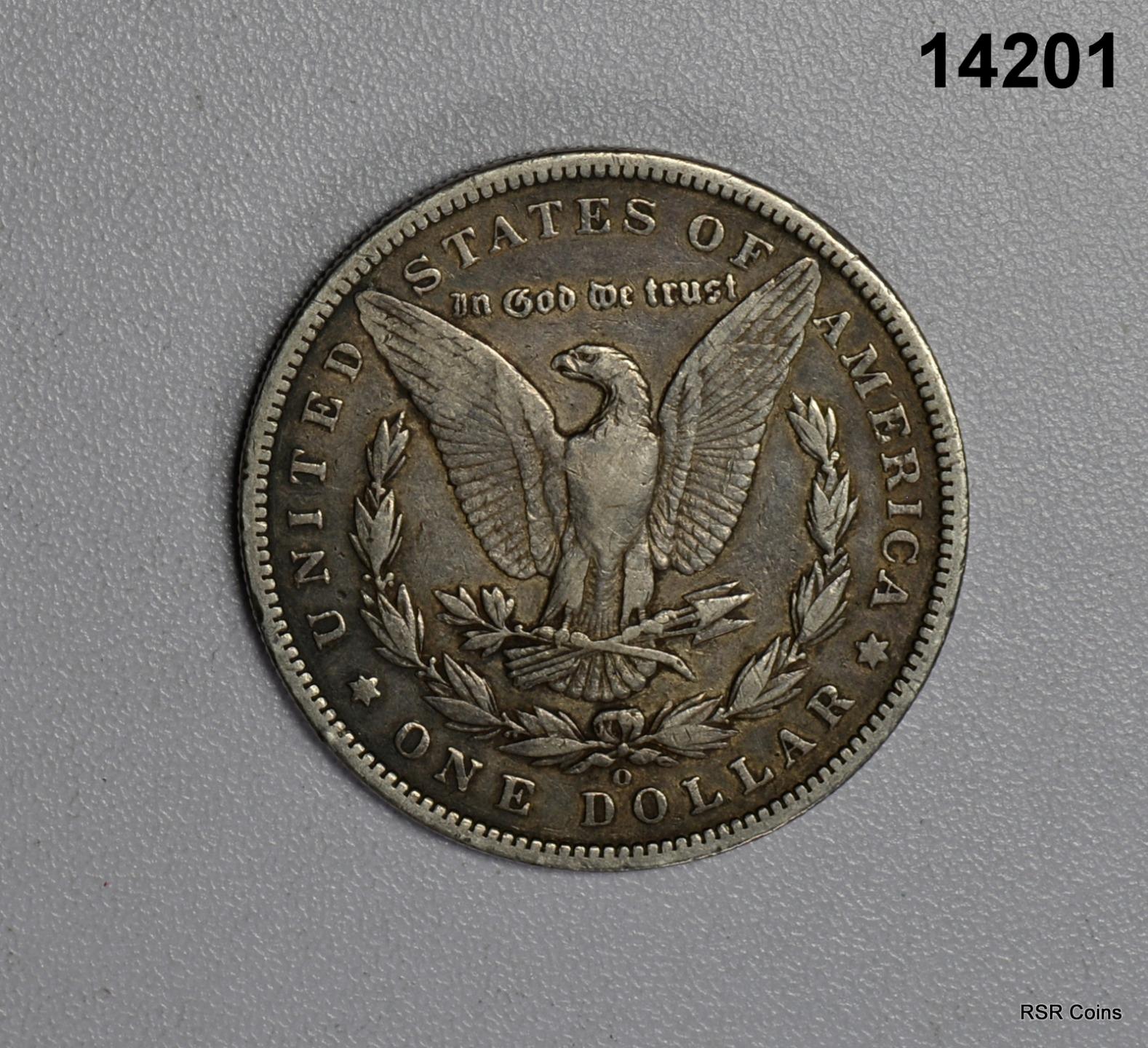 1896 O MORGAN SILVER DOLLAR XF BETTER DATE! #14201