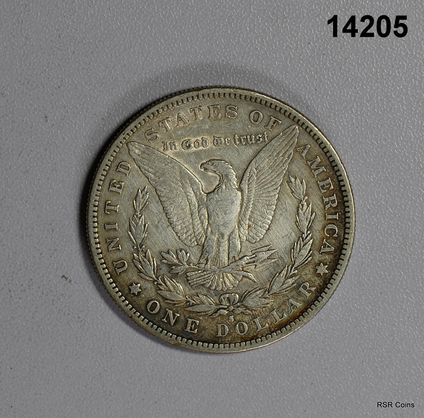 1885 S MORGAN SILVER DOLLAR XF+ DETAILS BETTER DATE! #14205