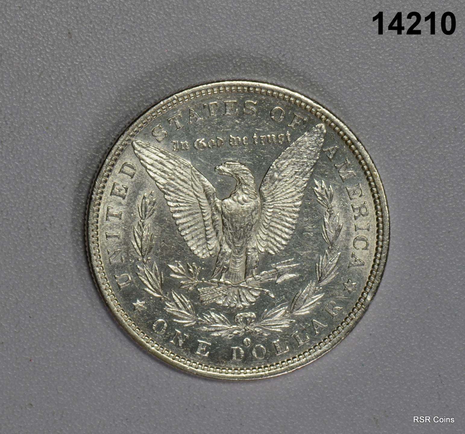 1879 O MORGAN SILVER DOLLAR AU+ #14210