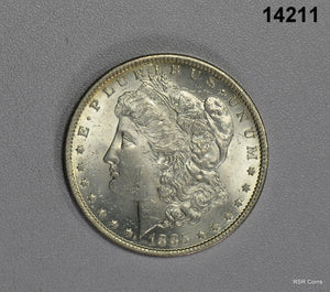 1885 O MORGAN SILVER DOLLAR CHOICE BU! #14211