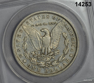 1898 S MORGAN SILVER DOLLAR ANACS CERTIFIED VF35 SCRATCHED CLEANED #14253