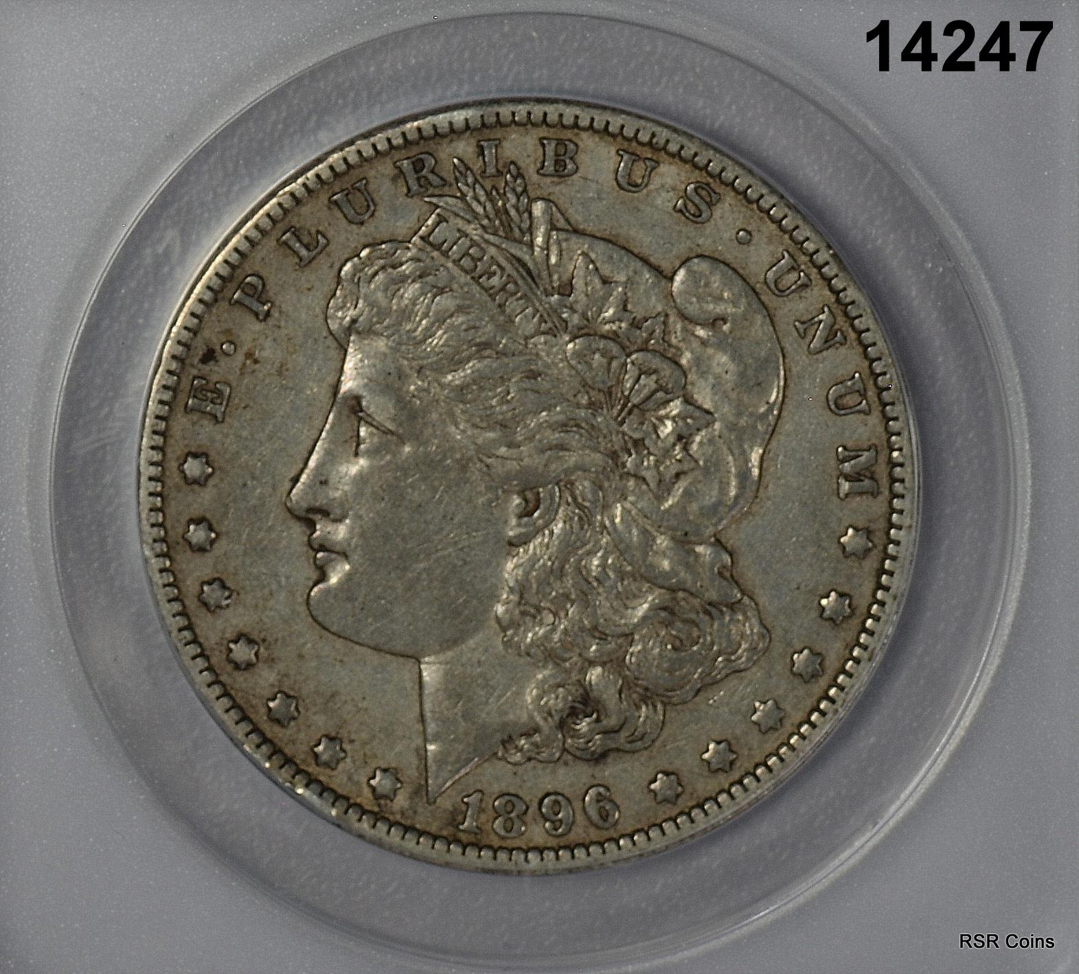 1896 O MORGAN SILVER DOLLAR SCARCE DATE! ANACS CERTIFIED EF40! #14247