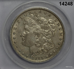 1899 O MORGAN SILVER DOLLAR MICRO O TOP 100 ANACS CERTIFIED AU53 RARE! #14248