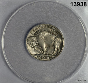 1929 BUFFALO NICKEL ANACS CERTIFIED AU55 GREAT LUSTER! #13938