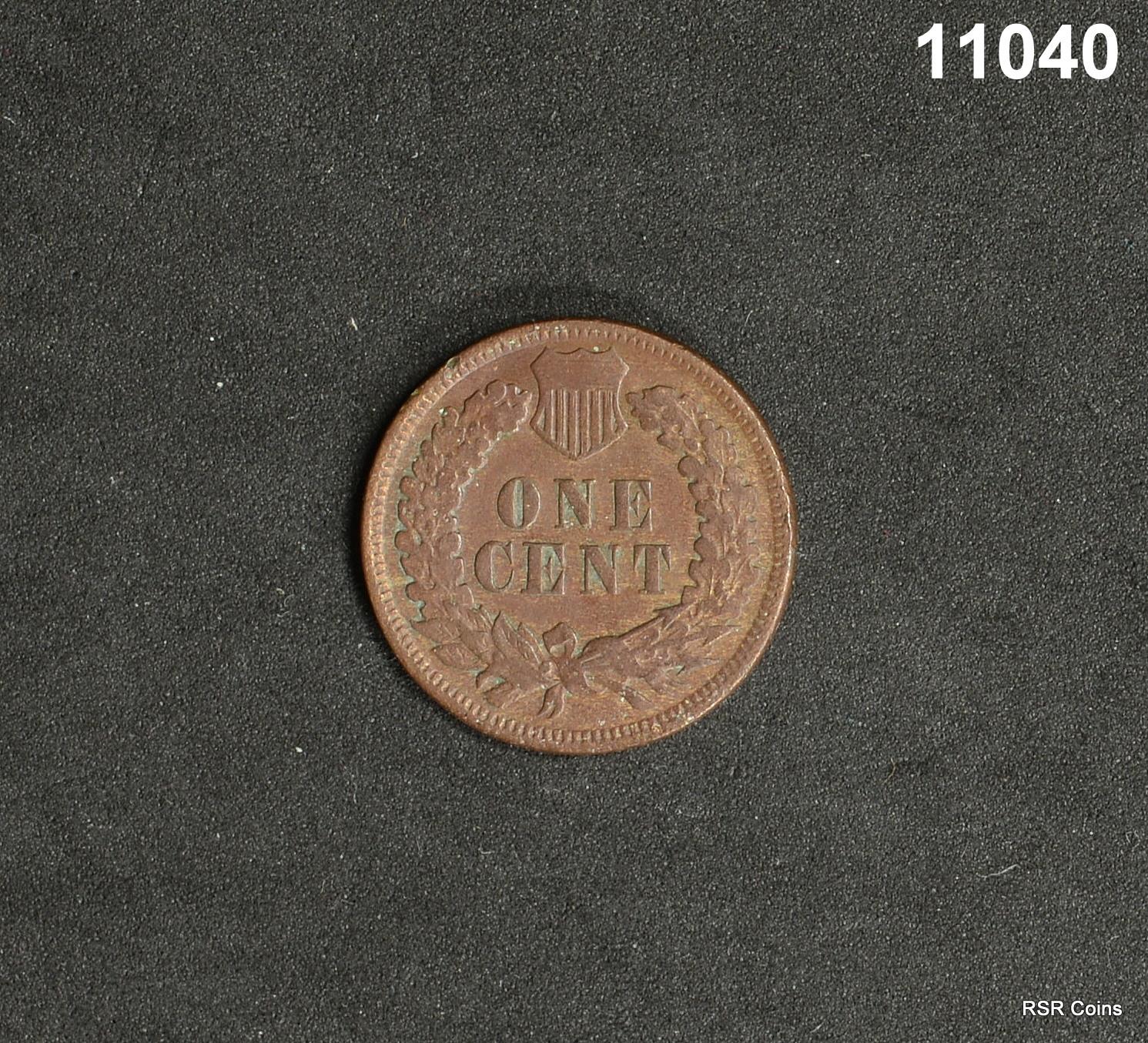 1909 INDIAN CENT VF+ #11040