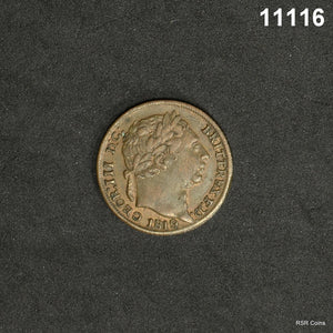 1819 GREAT BRITAIN GEORGE III TOKEN #11116