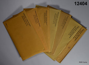 1958- 1964 U.S. PROOF SET SEALED FLAT PACKS & ENVELOPES! #12404