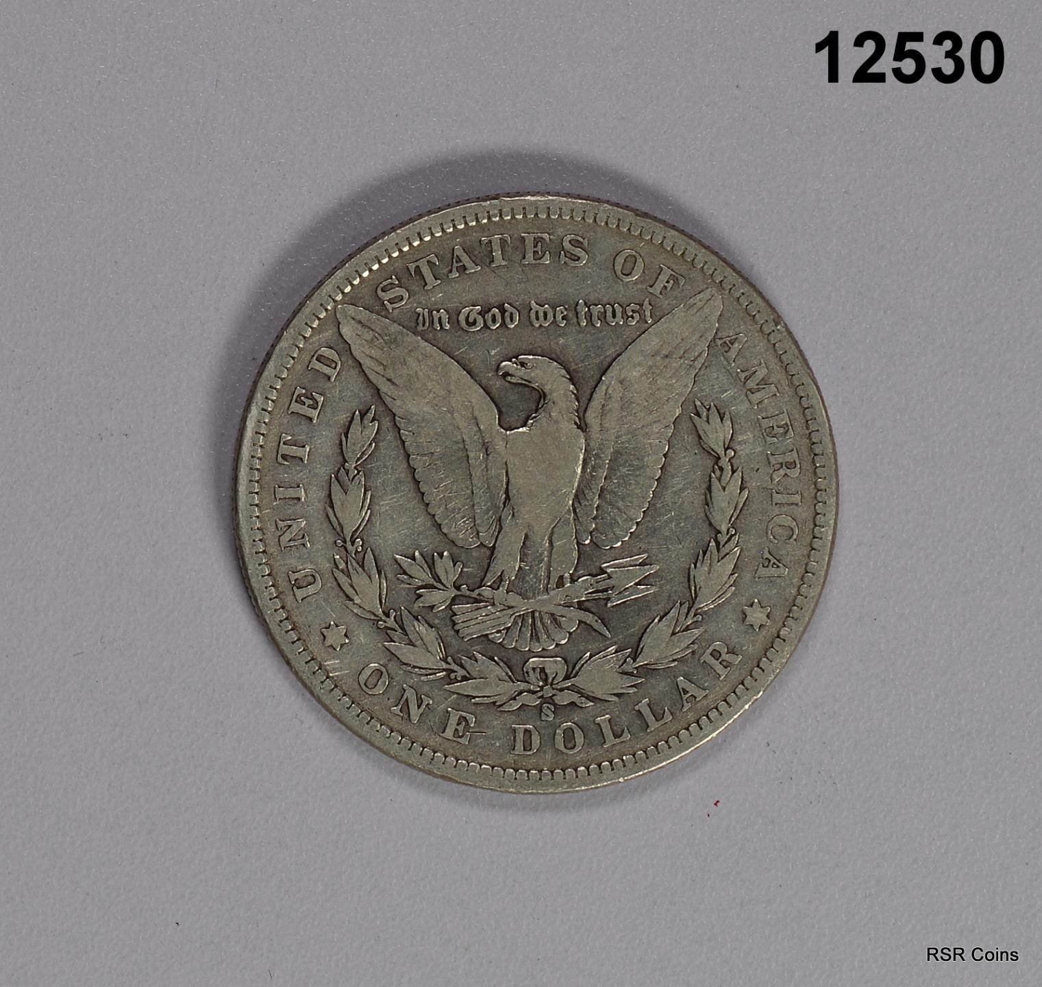 1900 S MORGAN SILVER DOLLAR SCARCE DATE VF! #12530