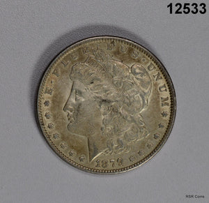 1879 MORGAN SILVER DOLLAR XF+! NICE COIN! #12533