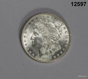 1888 MORGAN SILVER DOLLAR CHOICE BU FLASHY! FRESH! #12597