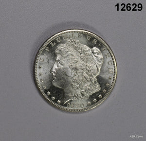 1880 S MORGAN SILVER DOLLAR CHOICE BU FLASHY ORIGINAL! WOW! #12629