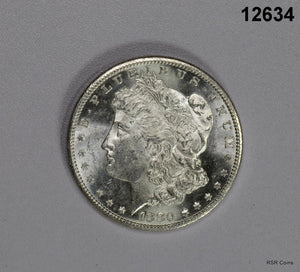 1880 S MORGAN SILVER DOLLAR CHOICE BU ORIGINAL FLASHY MORGAN! #12634