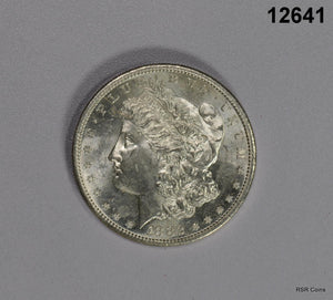 1882 S MORGAN SILVER DOLLAR GEM BU FLASHY SEMI PL- WOW! #12641