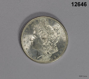 1882 S MORGAN SILVER DOLLAR CHOICE BU FLASHY!! #12646