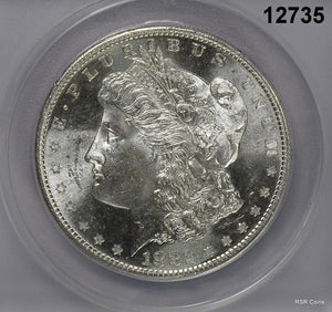 1882 S MORGAN SILVER DOLLAR ANACS CERTIFIED MS63 FLASHY LOOKS BETTER! #12735