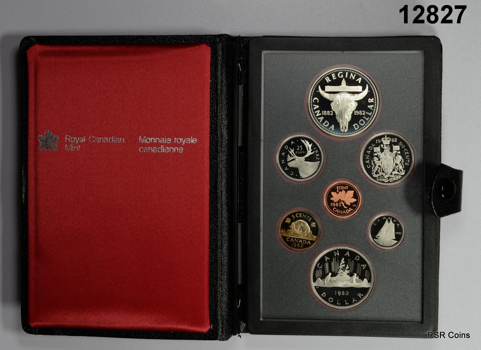 1981, 82, 83, 84 CANADA 7 COIN SET WITH SILVER DOLLAR #12827