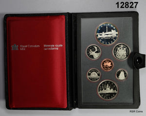 1981, 82, 83, 84 CANADA 7 COIN SET WITH SILVER DOLLAR #12827