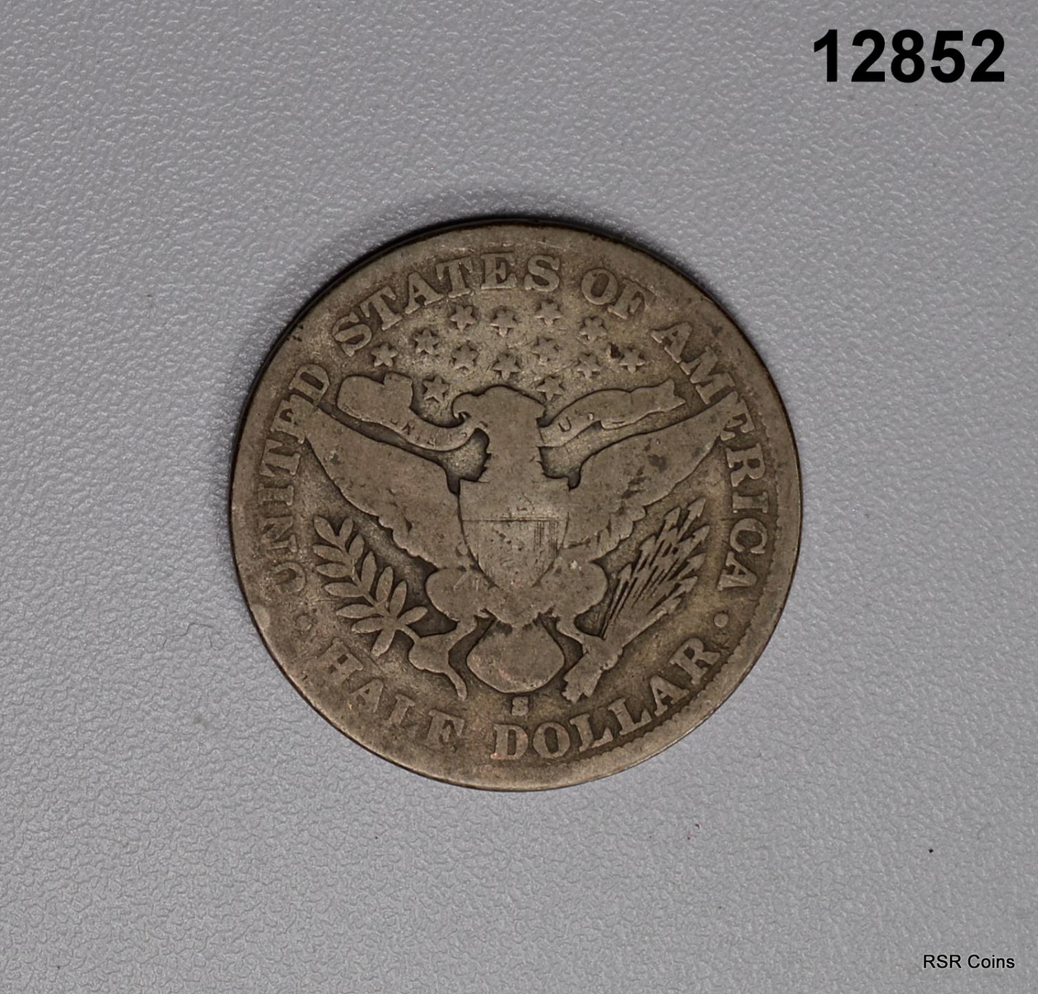 1903 S BARBER HALF DOLLAR VG #12852