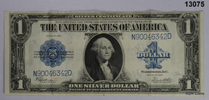 1923 $1 SILVER CERTIFICATE VF+ FR237 NOTE CRISP WITH FOLDS #13075