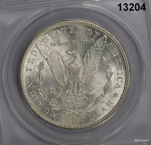 1881 S MORGAN SILVER DOLLAR ANACS CERIFIED MS64 NICE! #13204