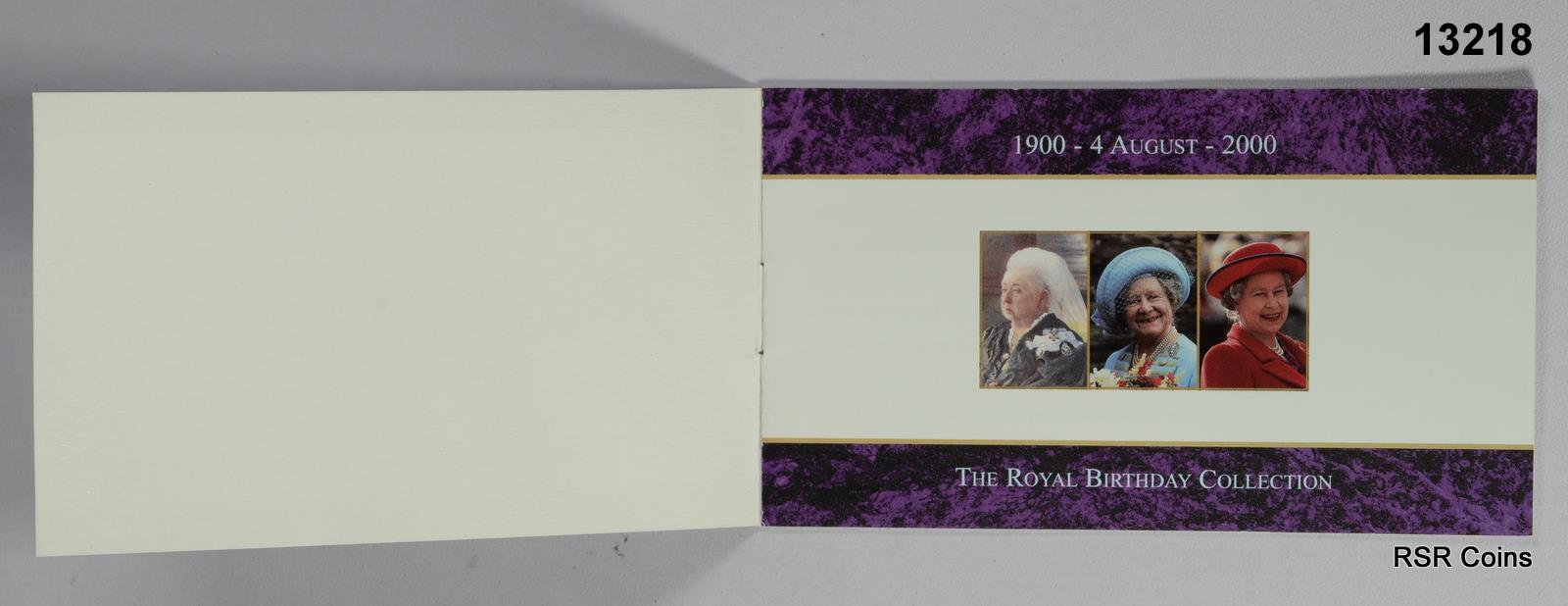 HER MAJESTY QUEEN MOTHER 1900 QUEEN VICTORIA 2000 QUEEN ELIZABETH 2000 #13218