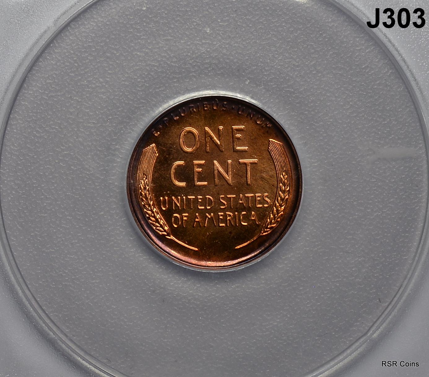 1940 ORIGINAL RARE PROOF SET ANACS CERTIFIED PF63 RB TO PF64 5 COIN SET! #J303
